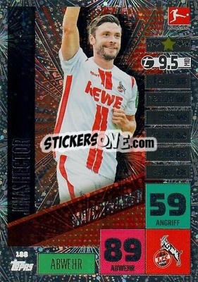 Sticker Jonas Hector - German Football Bundesliga 2020-2021. Match Attax - Topps