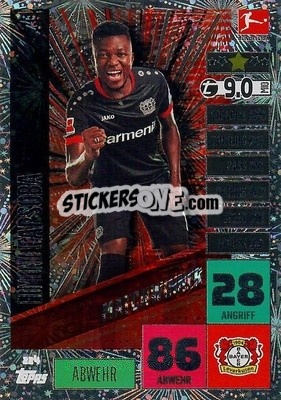 Cromo Edmond Tapsoba - German Football Bundesliga 2020-2021. Match Attax - Topps