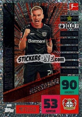 Figurina Charles Aránguiz - German Football Bundesliga 2020-2021. Match Attax - Topps