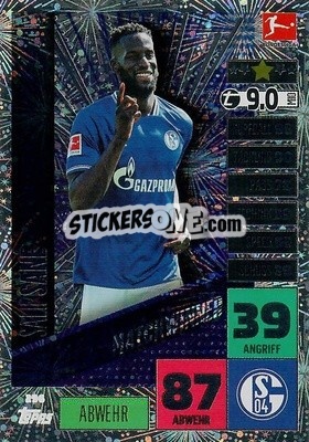 Cromo Salif Sane - German Football Bundesliga 2020-2021. Match Attax - Topps