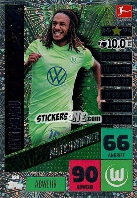 Cromo Kevin Mbabu - German Football Bundesliga 2020-2021. Match Attax - Topps