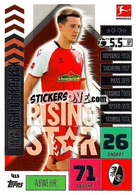 Figurina Keven Schlotterbeck - German Football Bundesliga 2020-2021. Match Attax - Topps