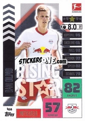 Sticker Dani Olmo - German Football Bundesliga 2020-2021. Match Attax - Topps