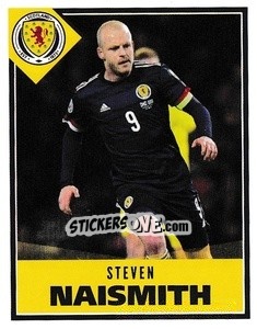 Sticker Steve Naismith - Scotland Official Campaign 2021 - Panini