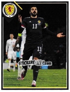 Sticker Callum Patterson - Scotland Official Campaign 2021 n. 151 - Panini
