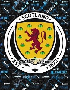 Sticker Scottish F.A. Logo - Scotland Official Campaign 2021 - Panini