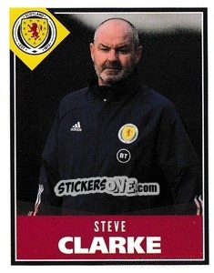 Sticker Steve Clarke - Scotland Official Campaign 2021 n. 5 - Panini