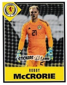 Sticker Robby McCrorie - Scotland Official Campaign 2021 - Panini