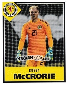 Sticker Robby McCrorie - Scotland Official Campaign 2021 n. 8 - Panini