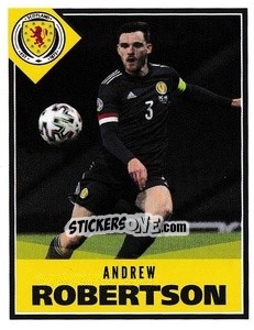 Sticker Andrew Robertson - Scotland Official Campaign 2021 n. 10 - Panini