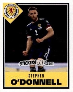 Sticker Stephen O'Donnell - Scotland Official Campaign 2021 - Panini