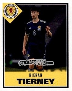 Sticker Kieran Tierney - Scotland Official Campaign 2021 n. 13 - Panini
