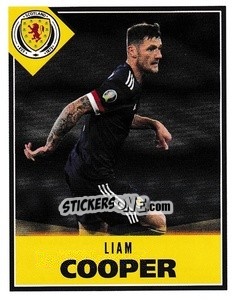 Sticker Liam Cooper - Scotland Official Campaign 2021 - Panini