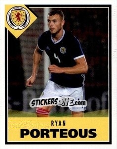 Sticker Ryan Porteous - Scotland Official Campaign 2021 - Panini