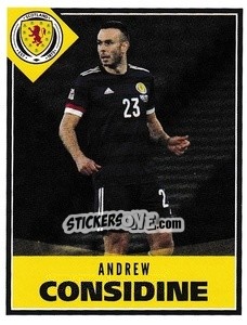 Sticker Andrew Considine - Scotland Official Campaign 2021 - Panini