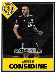 Sticker Andrew Considine - Scotland Official Campaign 2021 n. 18 - Panini