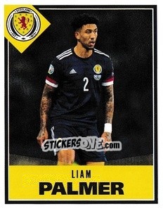 Sticker Liam Palmer - Scotland Official Campaign 2021 n. 19 - Panini