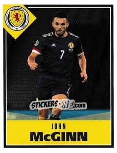Sticker John McGinn - Scotland Official Campaign 2021 - Panini