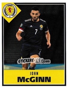 Sticker John McGinn - Scotland Official Campaign 2021 n. 21 - Panini