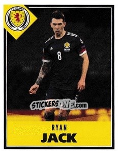 Sticker Ryan Jack - Scotland Official Campaign 2021 n. 22 - Panini