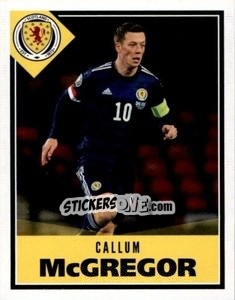 Sticker Callum McGregor - Scotland Official Campaign 2021 - Panini