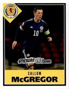Sticker Callum McGregor - Scotland Official Campaign 2021 n. 23 - Panini