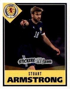 Sticker Stuart Armstrong - Scotland Official Campaign 2021 n. 26 - Panini
