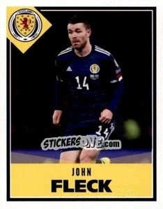 Sticker John Fleck - Scotland Official Campaign 2021 n. 27 - Panini