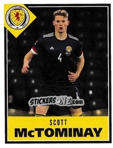 Figurina Scott McTominay - Scotland Official Campaign 2021 - Panini