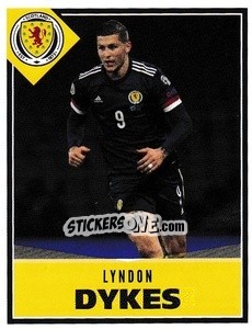 Cromo Lyndon Dykes - Scotland Official Campaign 2021 - Panini