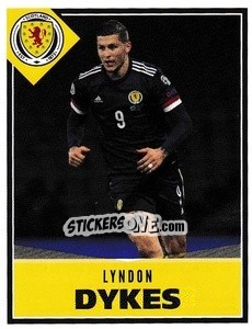 Figurina Lyndon Dykes - Scotland Official Campaign 2021 - Panini