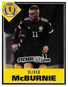 Sticker Oliver McBurnie - Scotland Official Campaign 2021 n. 32 - Panini