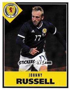 Sticker Johnny Russell - Scotland Official Campaign 2021 - Panini