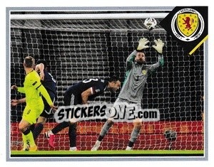 Sticker David Marshall - Scotland Official Campaign 2021 - Panini