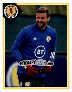 Sticker David Marshall - Scotland Official Campaign 2021 n. 41 - Panini