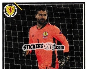 Sticker David Marshall - Scotland Official Campaign 2021 n. 42 - Panini
