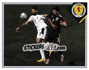 Sticker Declan Gallagher - Scotland Official Campaign 2021 n. 58 - Panini