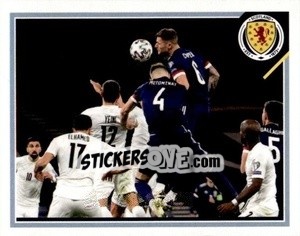 Sticker Liam Cooper - Scotland Official Campaign 2021 - Panini