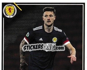 Sticker Liam Cooper - Scotland Official Campaign 2021 n. 78 - Panini