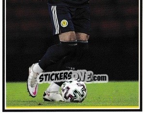 Sticker Liam Cooper - Scotland Official Campaign 2021 - Panini