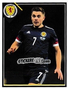 Sticker James Forrest - Scotland Official Campaign 2021 - Panini