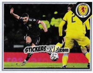 Sticker James Forrest - Scotland Official Campaign 2021 n. 88 - Panini