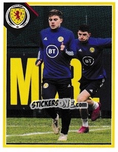 Sticker James Forrest - Scotland Official Campaign 2021 n. 89 - Panini