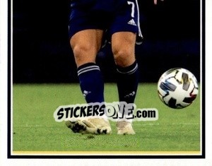 Sticker James Forrest - Scotland Official Campaign 2021 n. 91 - Panini