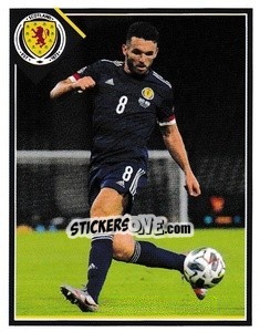 Figurina John McGinn - Scotland Official Campaign 2021 - Panini