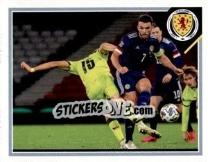 Figurina John McGinn - Scotland Official Campaign 2021 - Panini