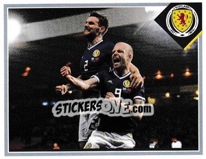 Cromo Steven Naismith v Albania 10 September, 2018 - Scotland Official Campaign 2021 - Panini