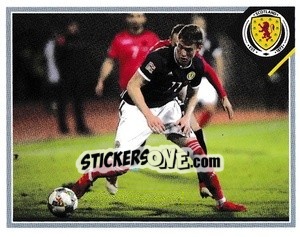Sticker Scott McTominay v Albania 17 November, 2018 - Scotland Official Campaign 2021 n. 105 - Panini