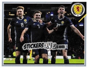 Figurina James Forrest / Andy Robertson v Israel 20 November, 2018