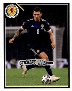 Figurina Ryan Jack - Scotland Official Campaign 2021 - Panini